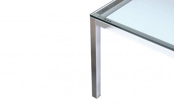 Esstische nach Maß, Edelstahl Glas FRAME EDEL Esstische nach Maß, Edelstahl Glas FRAME EDEL